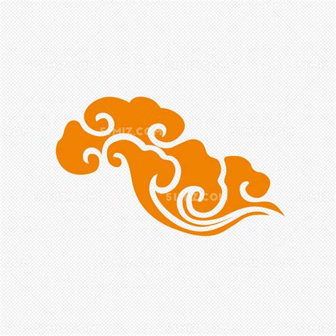 中国传统纹样 · 云头纹，又称“如意云”，其形状犹似下垂的如意|云头|纹样|云肩_新浪新闻