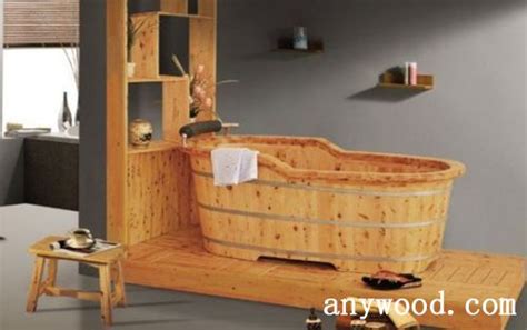 现代实木浴缸浴盆-室内设计-拓者设计吧