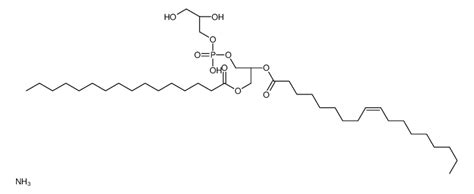 CAS#:267228-70-6 | 1-Palmitoyl-2-oleoyl-sn-glycero-3-phosphoglycerol, ammonium salt | Chemsrc