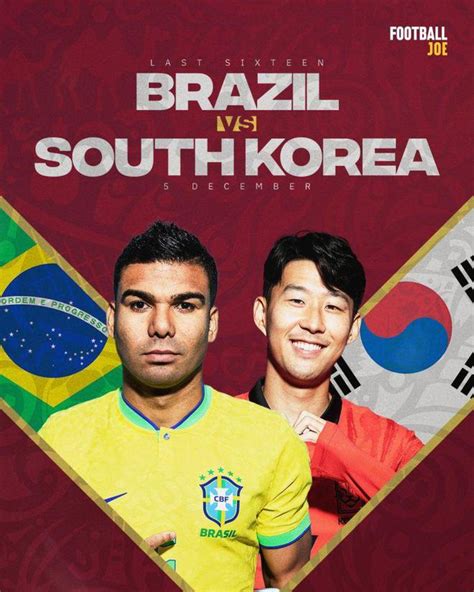 世界杯1/8决赛继续进行，巴西对阵韩国，首发已经公布……
