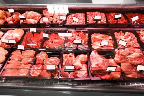 超市鲜肉柜 商场豪华肉类冷藏展示台 风冷豪华鲜肉冷藏展示柜09XG-阿里巴巴