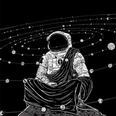 非主流头像太空
