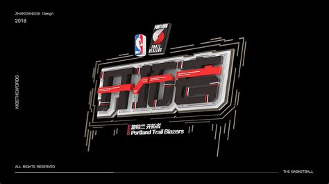 NBA 3D中文队名|平面|字体/字形|KISSTHEWORDS - 原创作品 - 站酷 (ZCOOL)