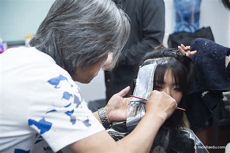 认真的理发师图片-理发师认真的在为顾客做发型素材-高清图片-摄影照片-寻图免费打包下载