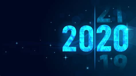 New year 2020 | Premium Vector