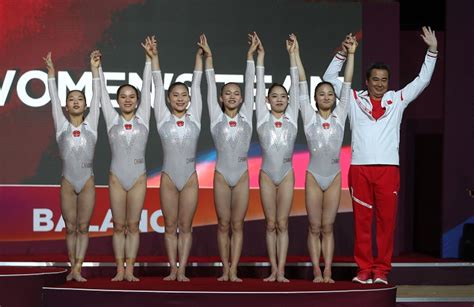 中国体操女队获世锦赛季军 直通东京奥运会|女队|季军|世锦赛_新浪新闻