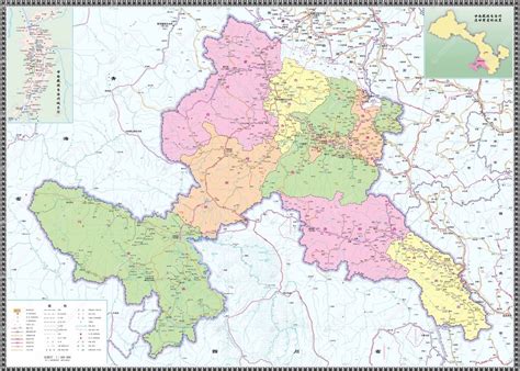 甘肃地图简图 - 甘肃省地图 - 地理教师网