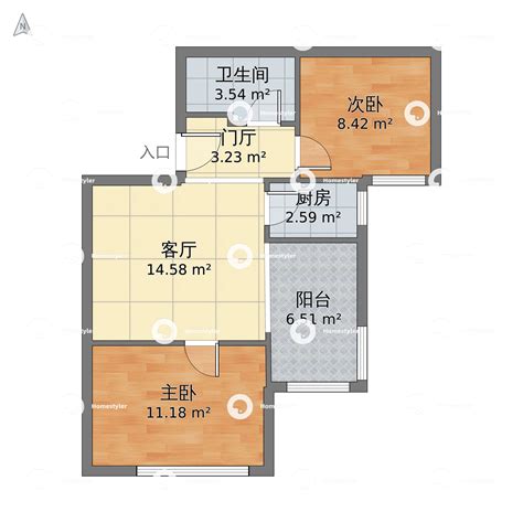 北京市海淀区 世纪城翠叠园3室2厅2卫 146m²-v2户型图 - 小区户型图 -躺平设计家