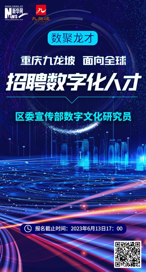 重庆九龙坡面向全球招聘数字化人才_重庆市人民政府网