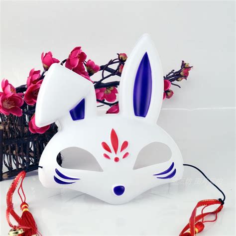 非主流兔子面具头像