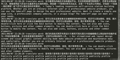 分享一款将中文网站源代码直接生成英文网站的工具_中文网站变成英文网站代码-CSDN博客