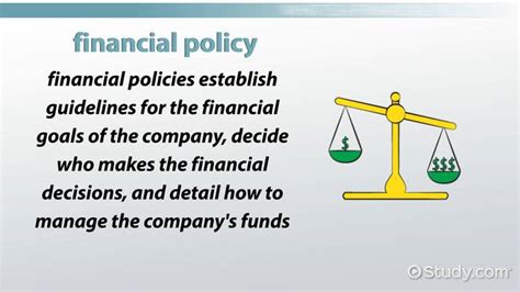 Financial Policy & the Cost of Capital