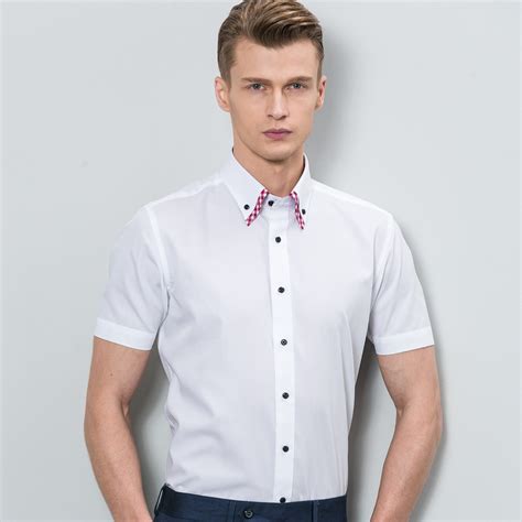 男士短袖衬衫NCS-508|男士衬衫|上海金火叶服饰有限公司-联系热线：021-32513039