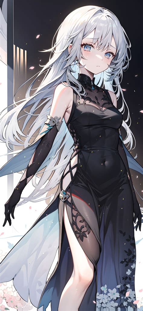 旗袍二次元女图片