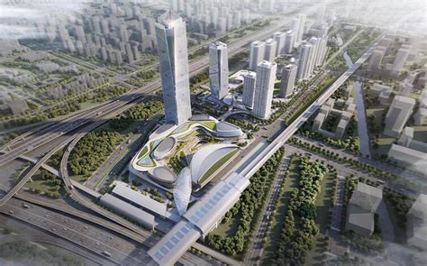 北京城市副中心站综合交通枢纽项目开工（枢纽示意图曝光）_京投公司