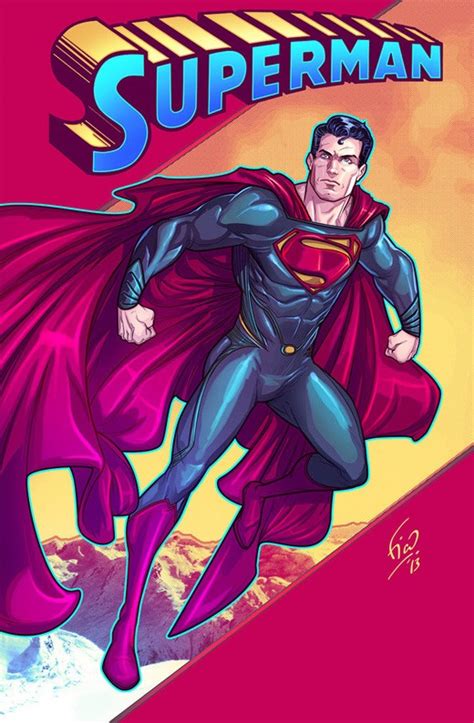 超级英雄人物插画: 超人 钢铁之躯(2) - 设计之家