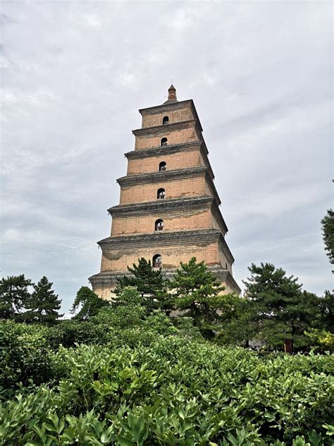 陕西西安：航拍全国重点文物保护单位大雁塔（资料） - 牛书培