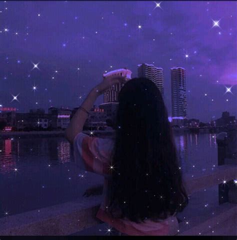 温柔女生星空头像