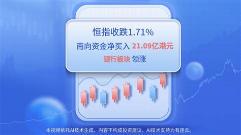 港股日报 | 恒生指数跌1.71%，南向资金净买入21.09亿港元，银行板块领涨_凤凰网视频_凤凰网