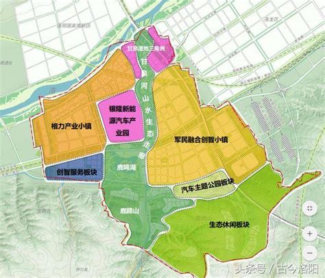 洛阳发展规划,洛阳2030城区规划,洛阳2035规划图_大山谷图库