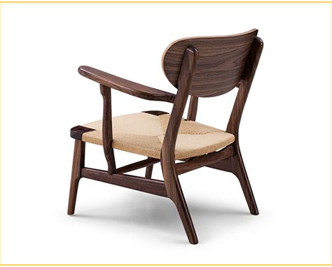 北欧休闲椅,实木休闲椅,编绳藤椅-名达威