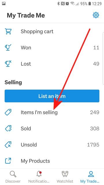 Edit Listing on Trademe App – Help - Trade Me