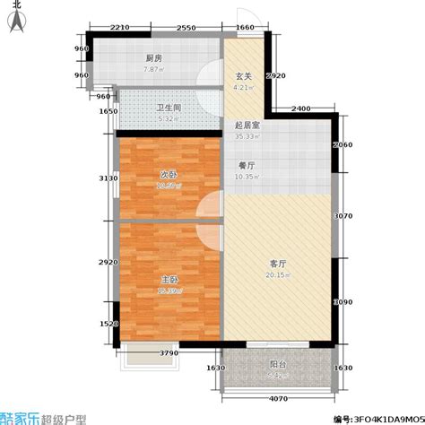 90平米两室改三室图,大客厅隔一个小卧室图,典两房改三房图_大山谷图库