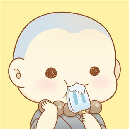 古风可爱小和尚头像女生