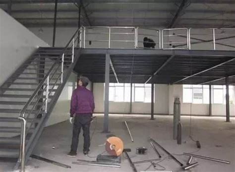 上海钢结构阁楼搭建隔层复式楼公寓室内加二层槽钢工字钢楼梯定制-淘宝网