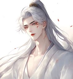 头像女生古风战损男主