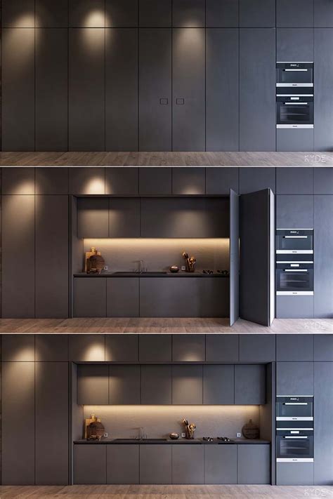 极简+高级灰，2020年流行的轻奢厨房橱柜设计|空间|家装设计|半条鱼安琪 - 原创作品 - 站酷 (ZCOOL)
