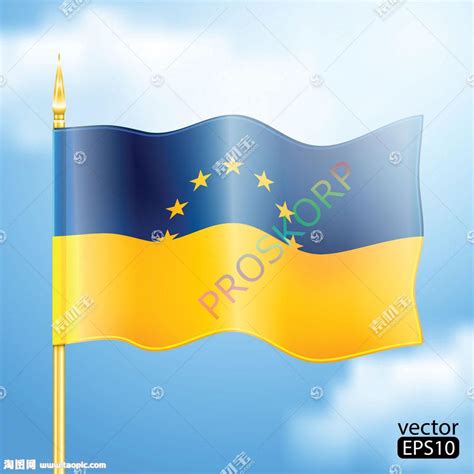 乌克兰国旗矢量图片(图片ID:1021535)_-其他-生活百科-矢量素材_ 素材宝 scbao.com