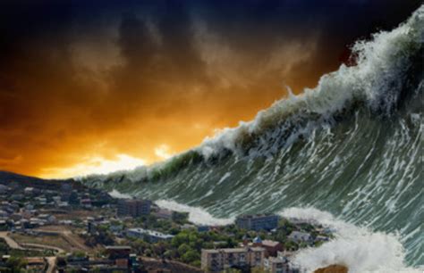 梦见海啸是什么意思 梦见海啸有什么预兆 - 万年历