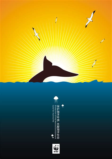 保护海洋公益海报|平面|海报|pingo - 原创作品 - 站酷 (ZCOOL)