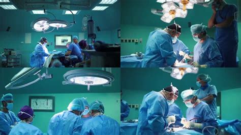 外科医生进行4k手术视频素材_ID:VCG42N1154414127-VCG.COM