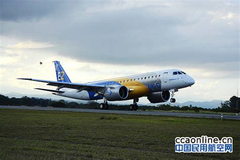 巴航工业第四架E190-E2原型机成功实现首飞 - 民用航空网