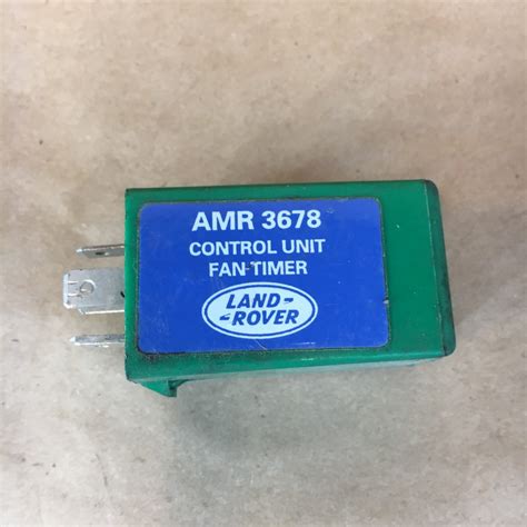 OEM Land Rover 6 Pin Control Unit Fan Timer Relay AMR 3678 Original ...