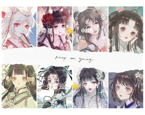 易次元古风头像女生高清