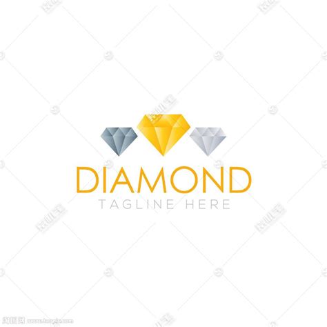 钻石logo矢量图片(图片ID:1157564)_-logo设计-标志图标-矢量素材_ 素材宝 scbao.com