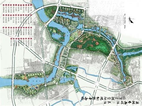 [巢湖]生态灵动的滨河景观规划设计方案-滨水休闲景观-筑龙园林景观论坛