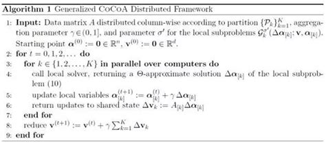 CoCoA：大规模机器学习的分布式优化通用框架-人工智能-火龙果软件