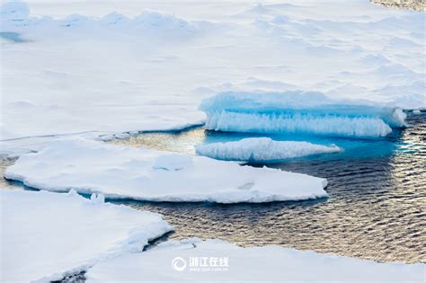 大连北部海域近海现“极地冰海”景观 - 绝美图库 - 华声论坛