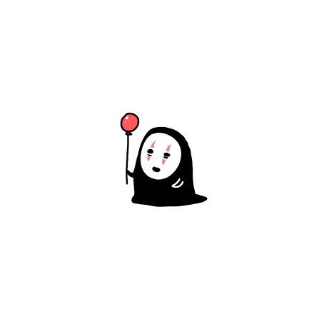 无脸男动漫头像图片