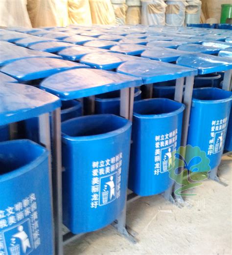 玻璃钢垃圾箱 厂家批发垃圾箱 垃圾桶户外垃圾分类 卓一环卫-万花筒优品