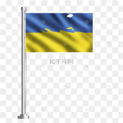乌克兰国旗图片-乌克兰国旗图片素材免费下载-千库网