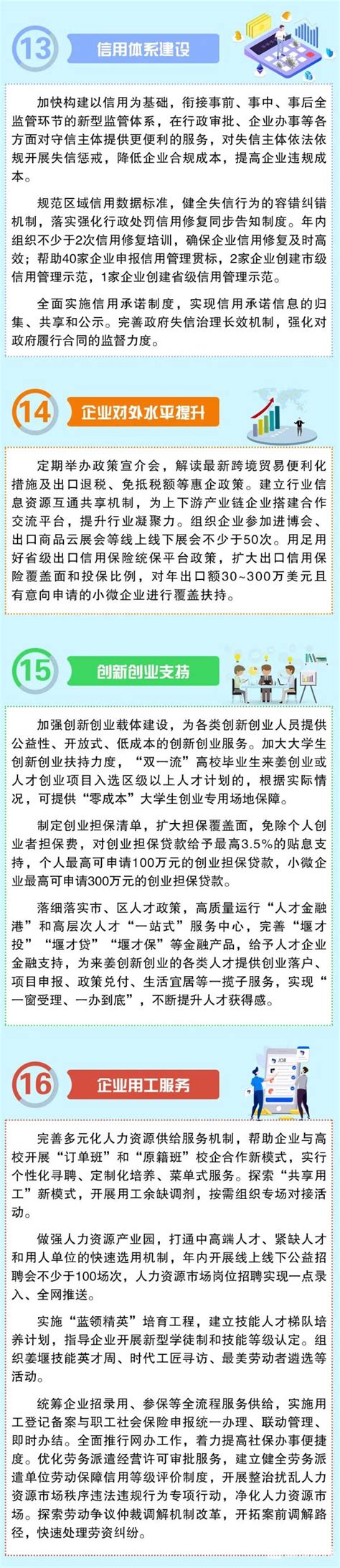 2.0版！优化营商环境，姜堰这20条好消息必看！_我苏网