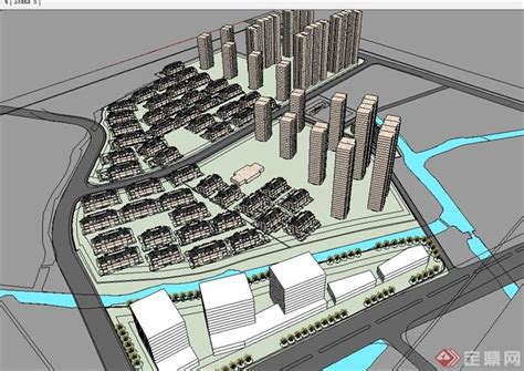 2012年上半年得居住区规划设计|三维|建筑/空间|wfy0414 - 原创作品 - 站酷 (ZCOOL)