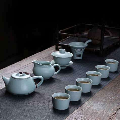 福每家紫砂茶具套装 43*28*6抽屉式茶盘茶具套装整套-阿里巴巴