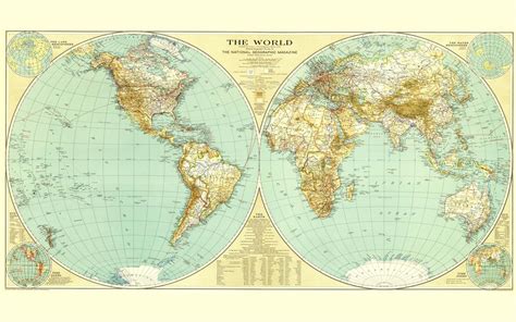 见识一下美国版世界地图,它与中国版世界地图