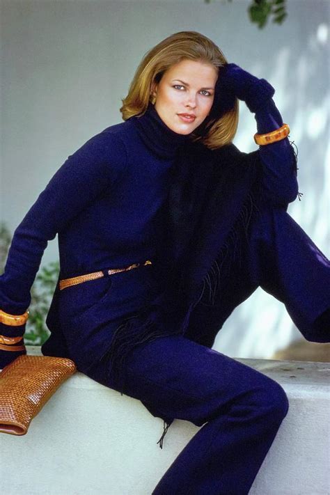 Lisa Taylor Wearing A Fur Coat by Arthur Elgort
